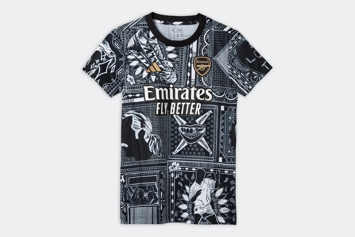 Arsenal X Ian Wright 23/24 Jersey Champion Gearz