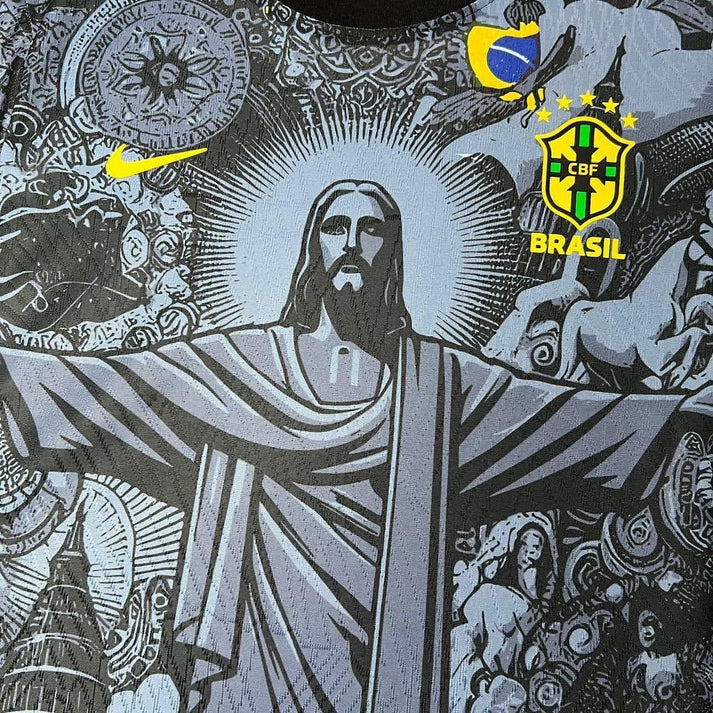 Brazil Christ the Redeemer Jersey Champion Gearz