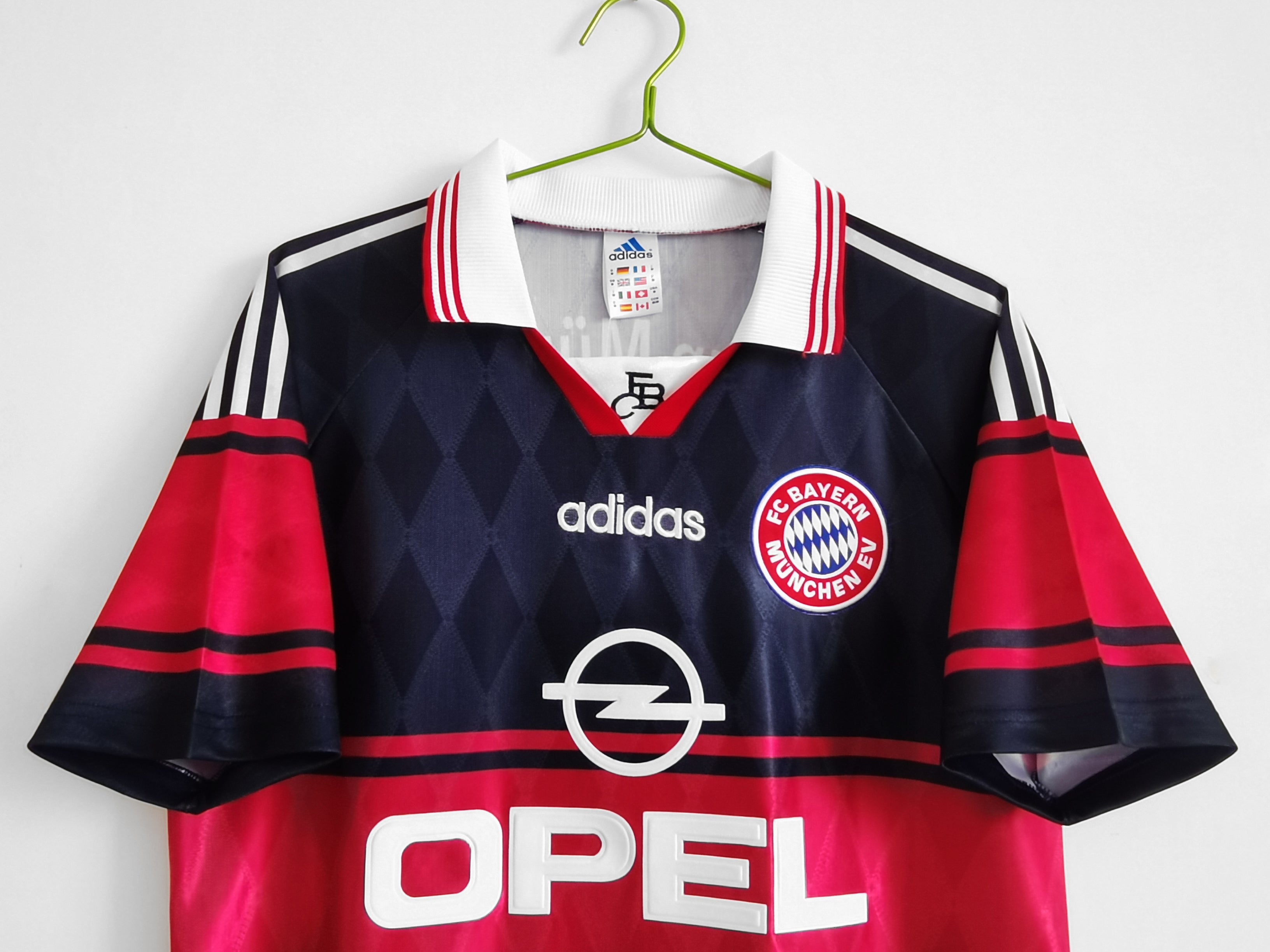 Bayern Munich Retro 11 97/99 Home Jersey Champion Gearz