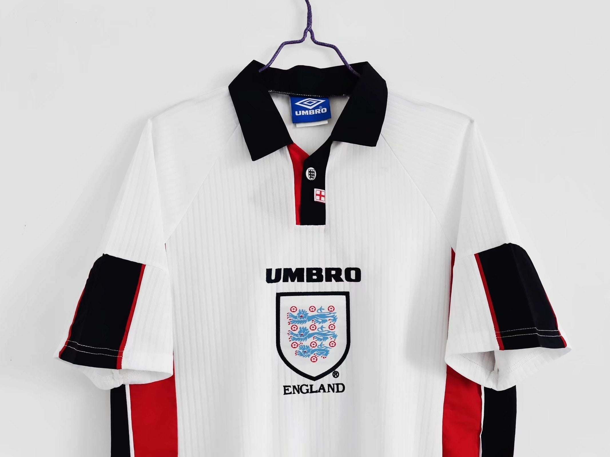 England 1998 Home Jersey Champion Gearz