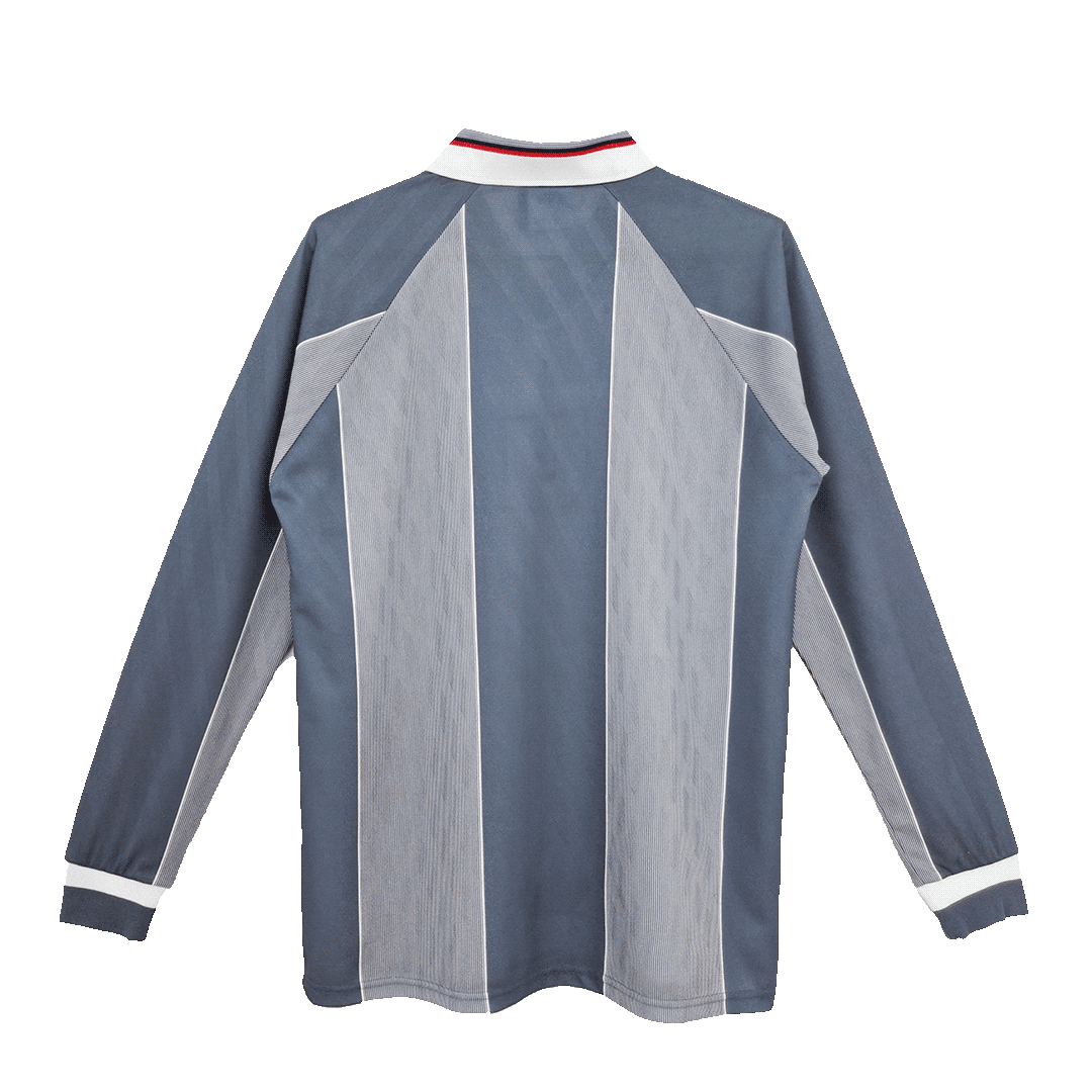 England 1996 Long Sleeves Away  Jersey Champion Gearz
