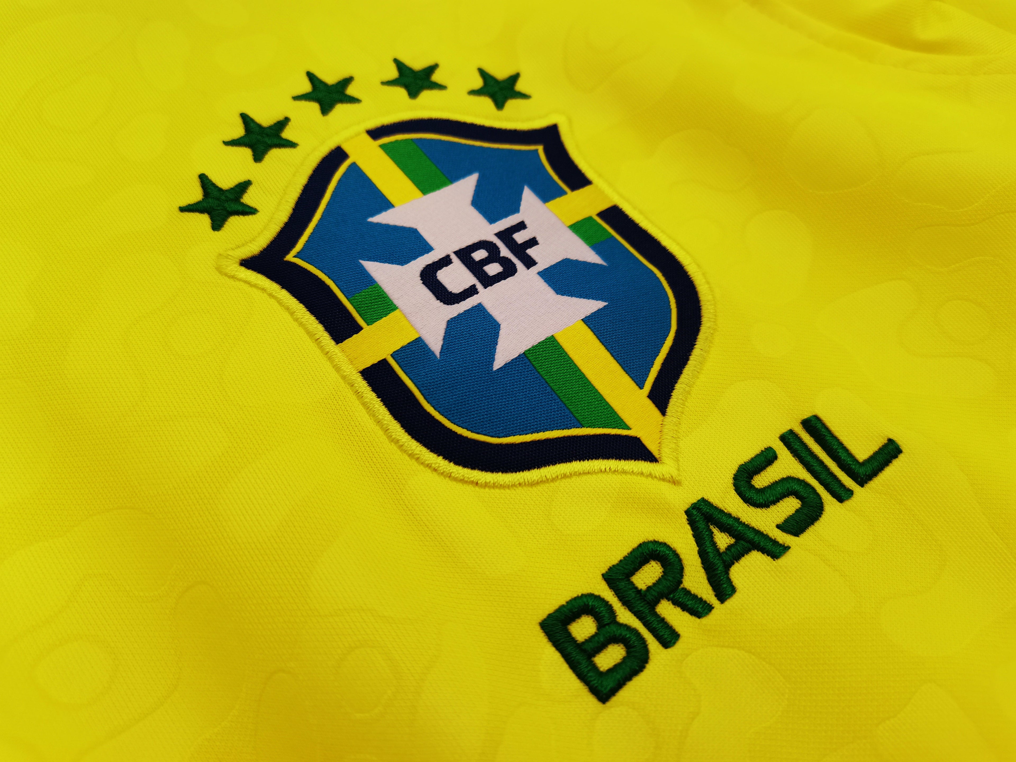 Brazil 22/23 Home World Cup Jersey Champion Gearz
