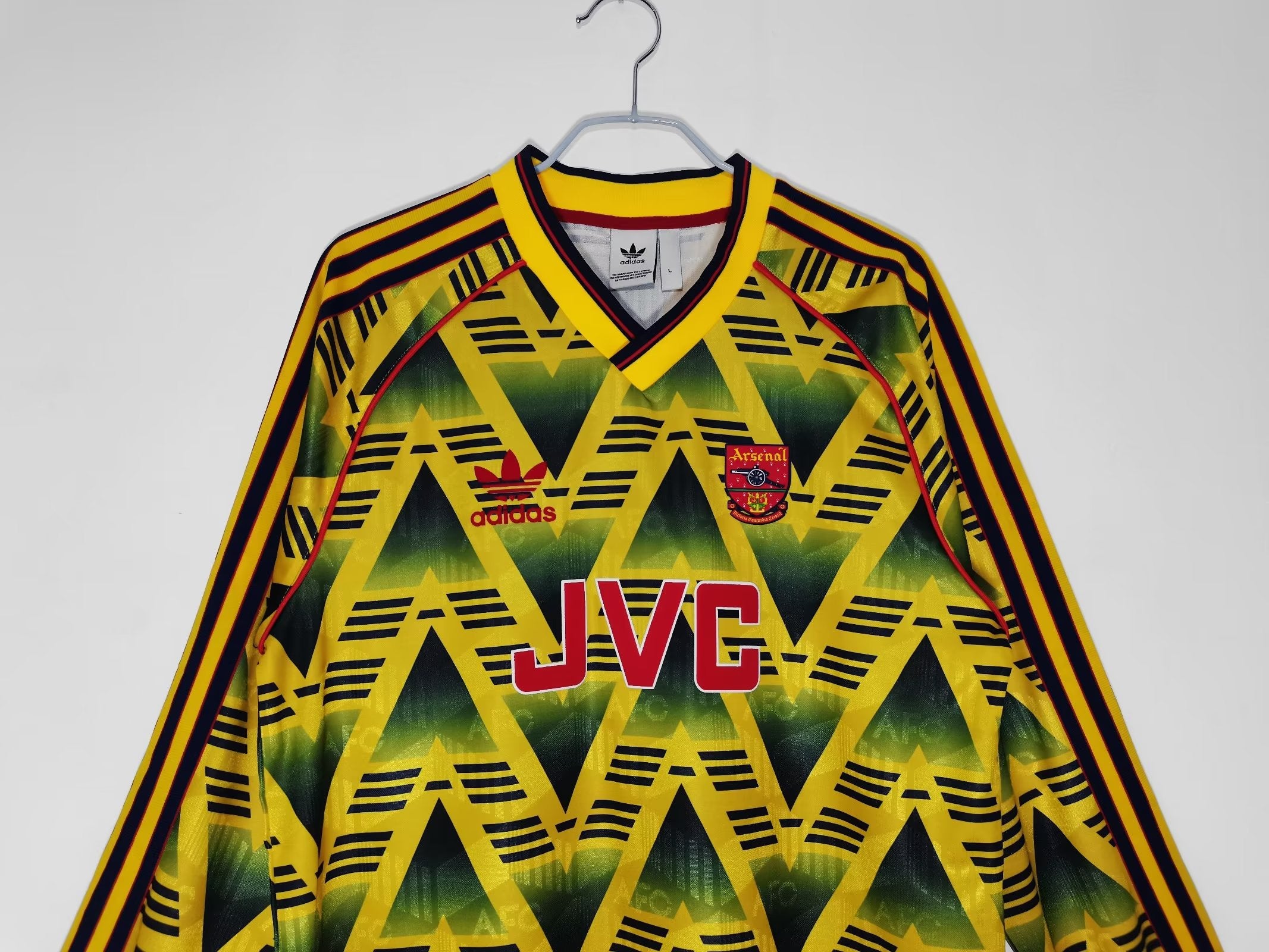 Arsenal 91/93 Long Sleeves Away Jersey Champion Gearz