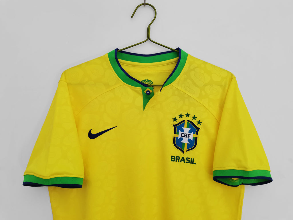 Brazil 22/23 Home World Cup Jersey Champion Gearz
