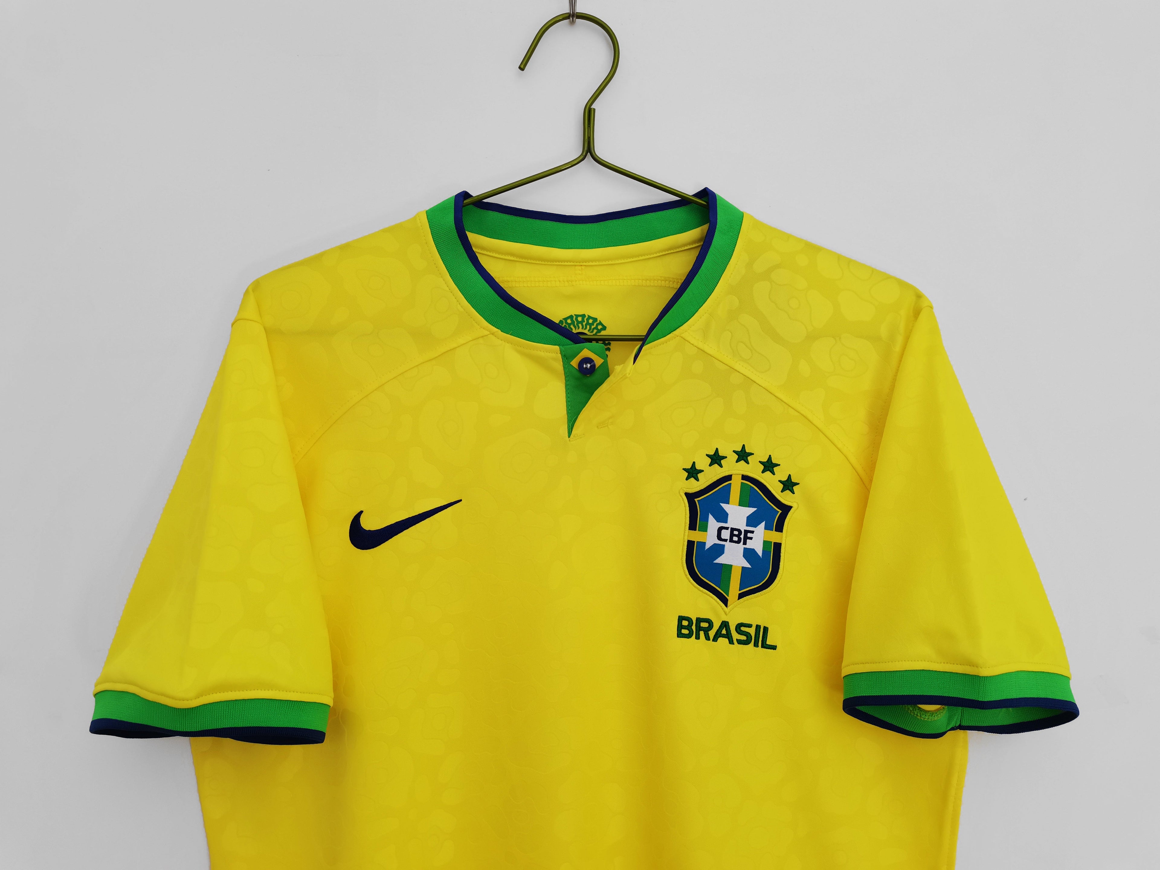 Brazil 22/23 Home World Cup Jersey Champion Gearz