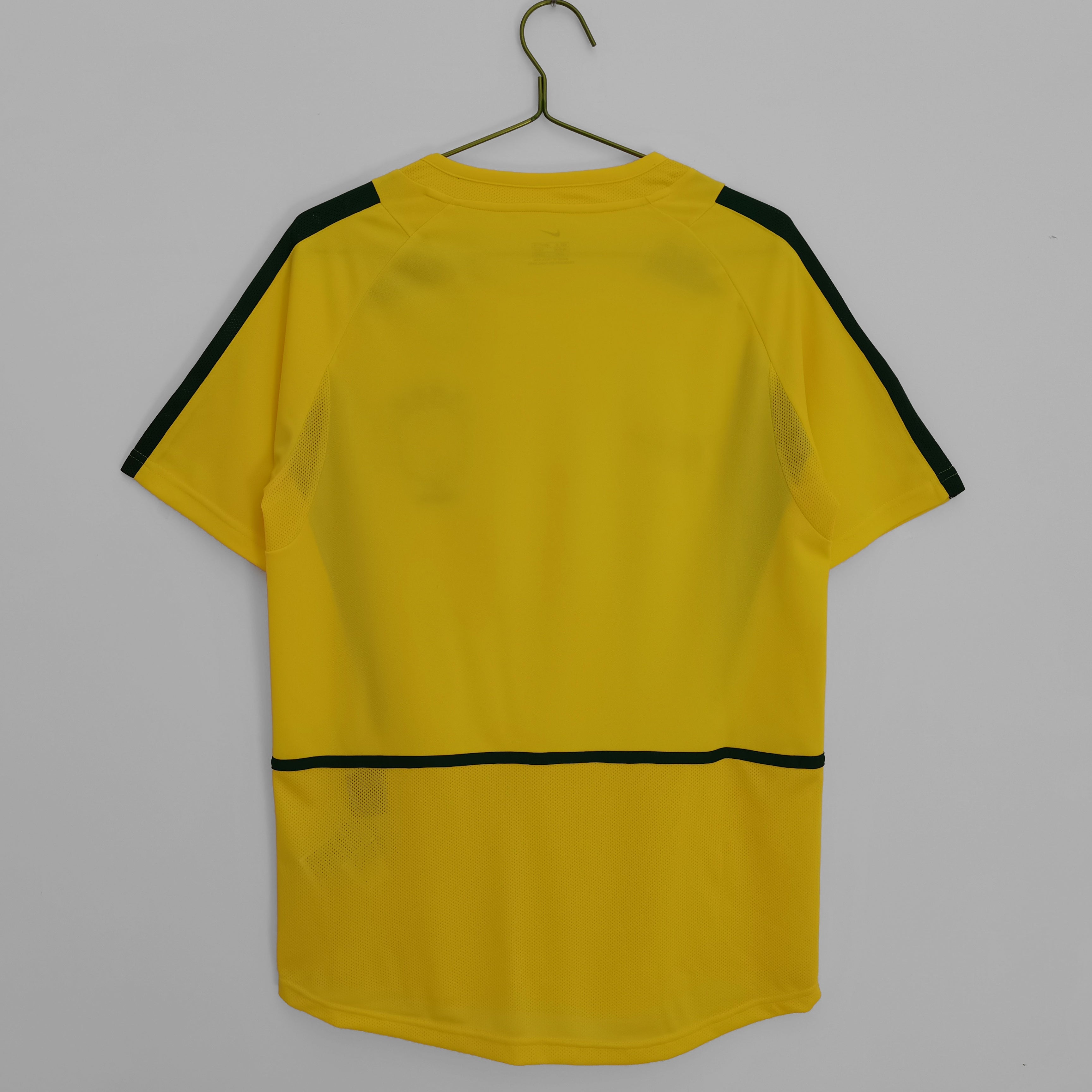 Brazil 2002 Home Jersey Champion Gearz