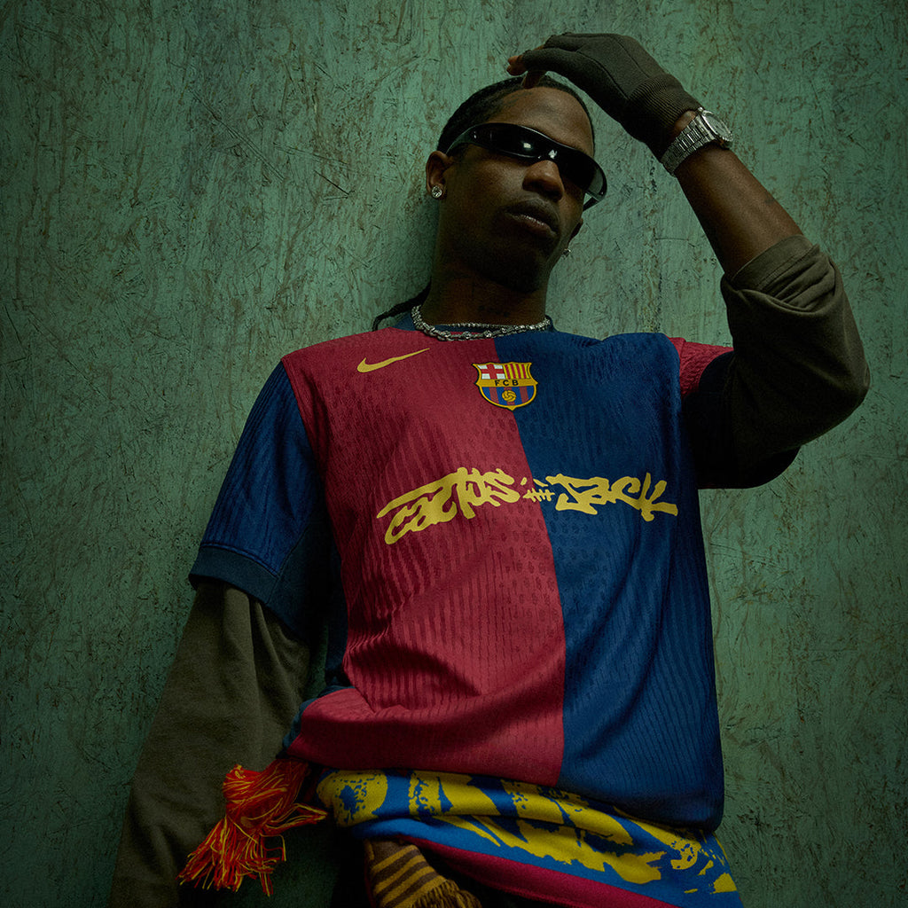 FC Barcelona Travis Scott Jersey Vintage Joint