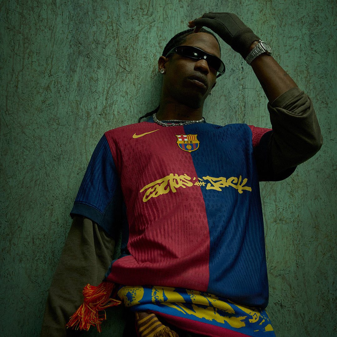 FC Barcelona Travis Scott Jersey Vintage Joint