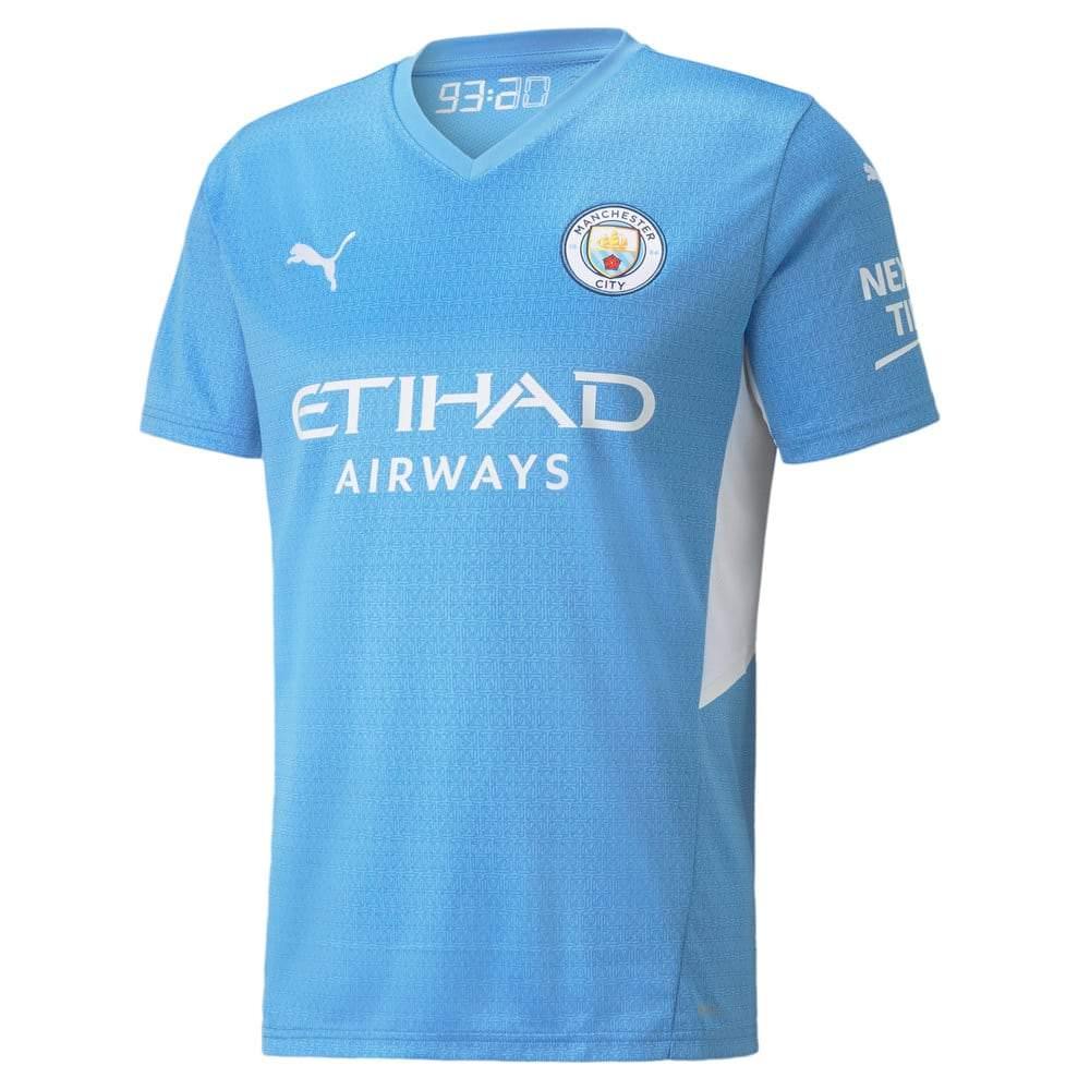 Manchester City 21/22 Home Jersey Champion Gearz