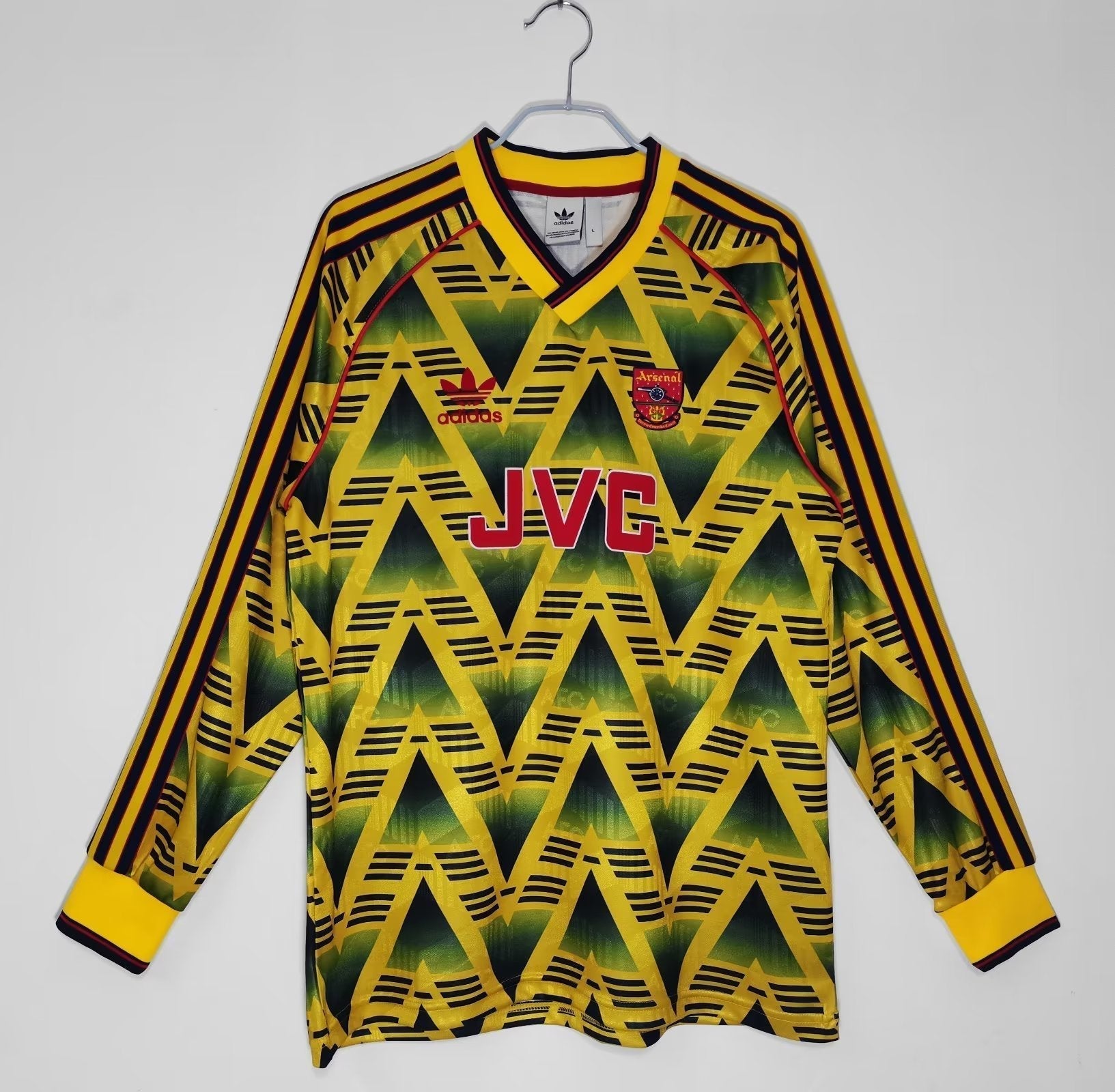 Arsenal 91/93 Long Sleeves Away Jersey Champion Gearz