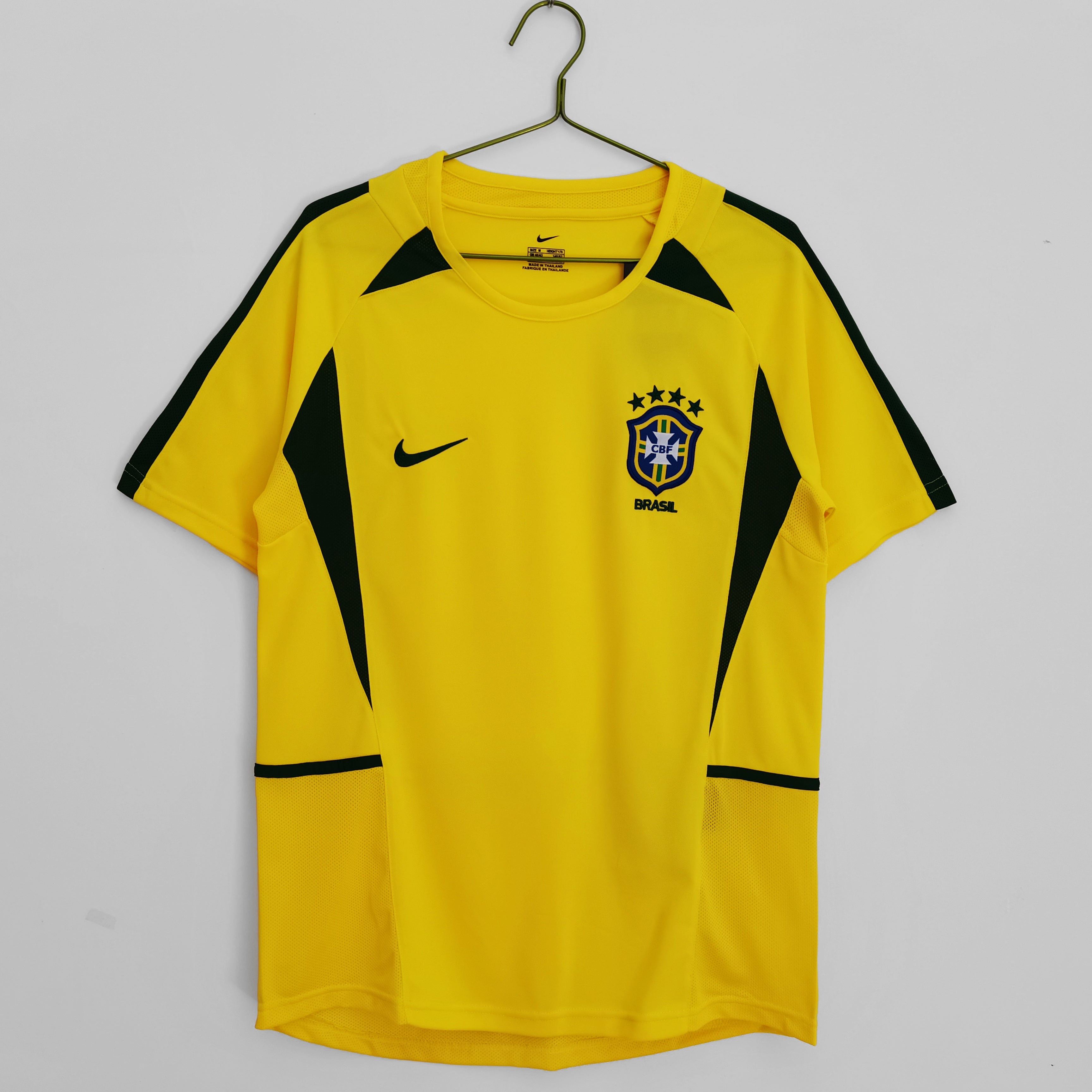 Brazil 2002 Home Jersey Champion Gearz