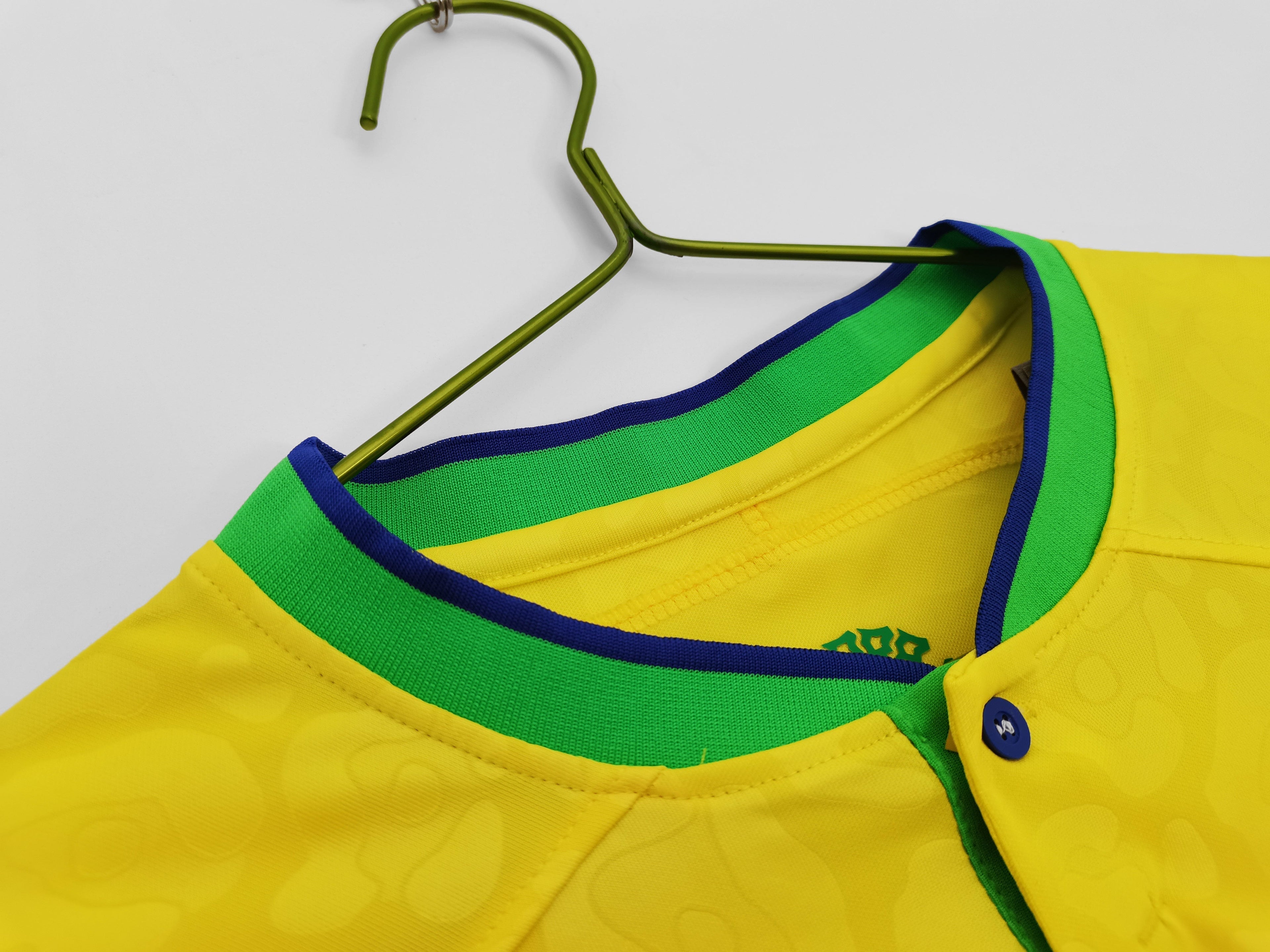 Brazil 22/23 Home World Cup Jersey Champion Gearz