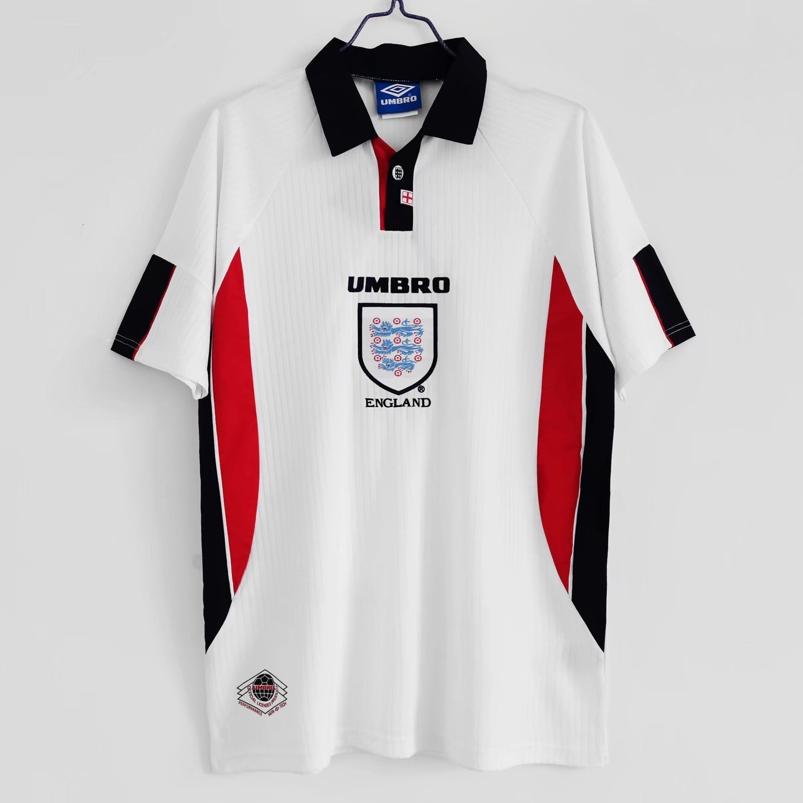 England 1998 Home Jersey Champion Gearz