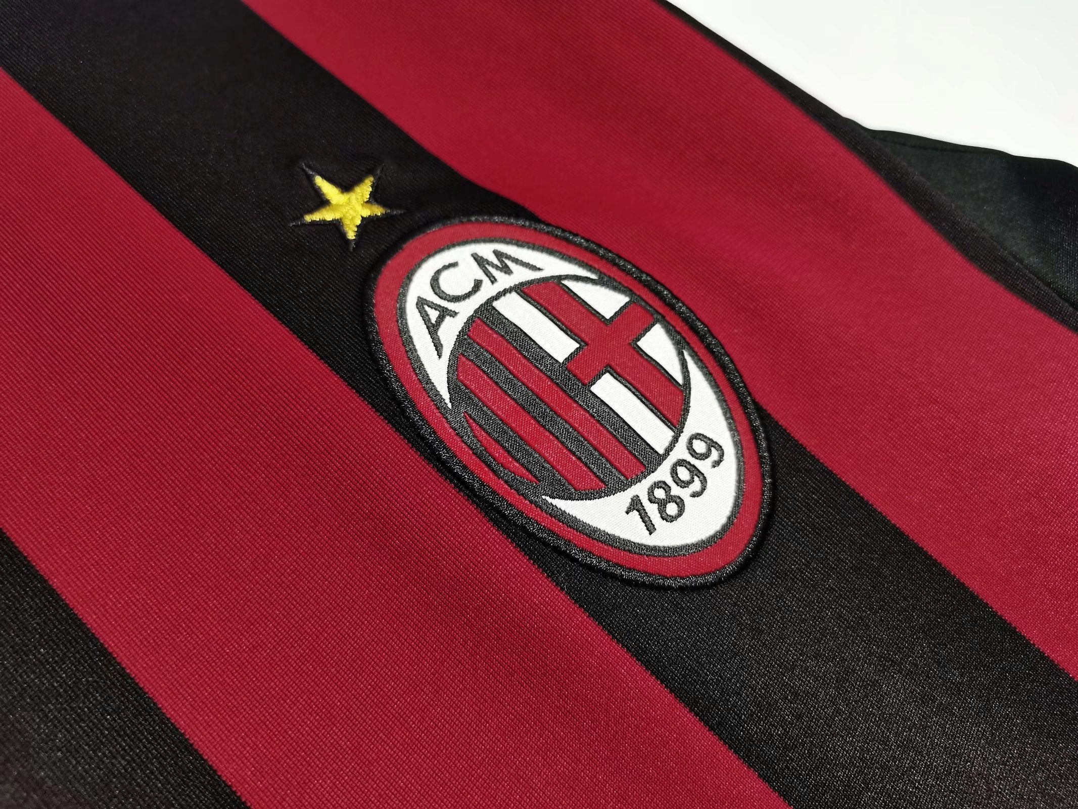 AC Milan 09/10 Long Sleeves Home Jersey Champion Gearz