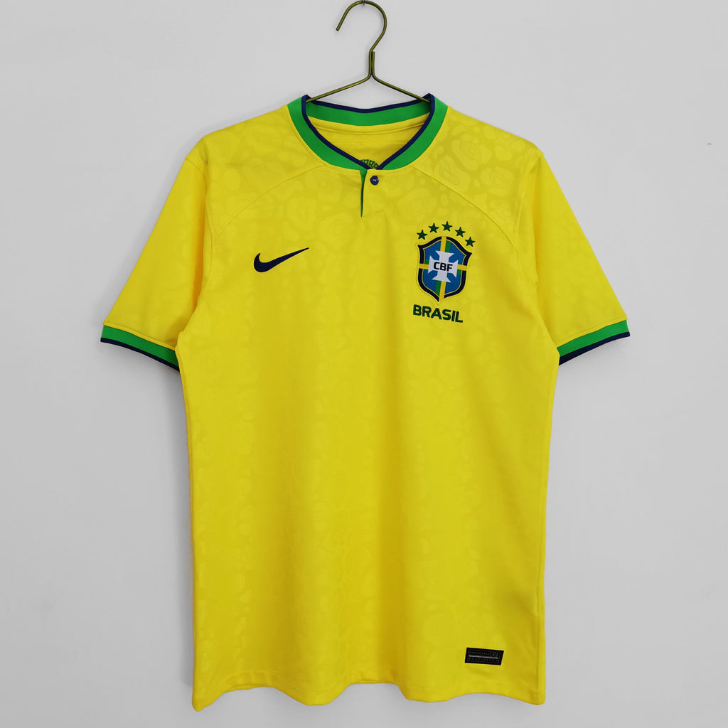 Brazil 22/23 Home World Cup Jersey Champion Gearz