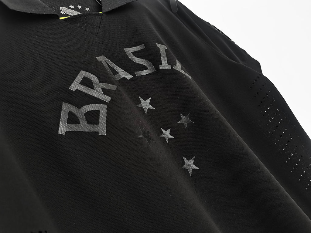 Brazil 13/14 World Cup Black Classic Jersey Champion Gearz