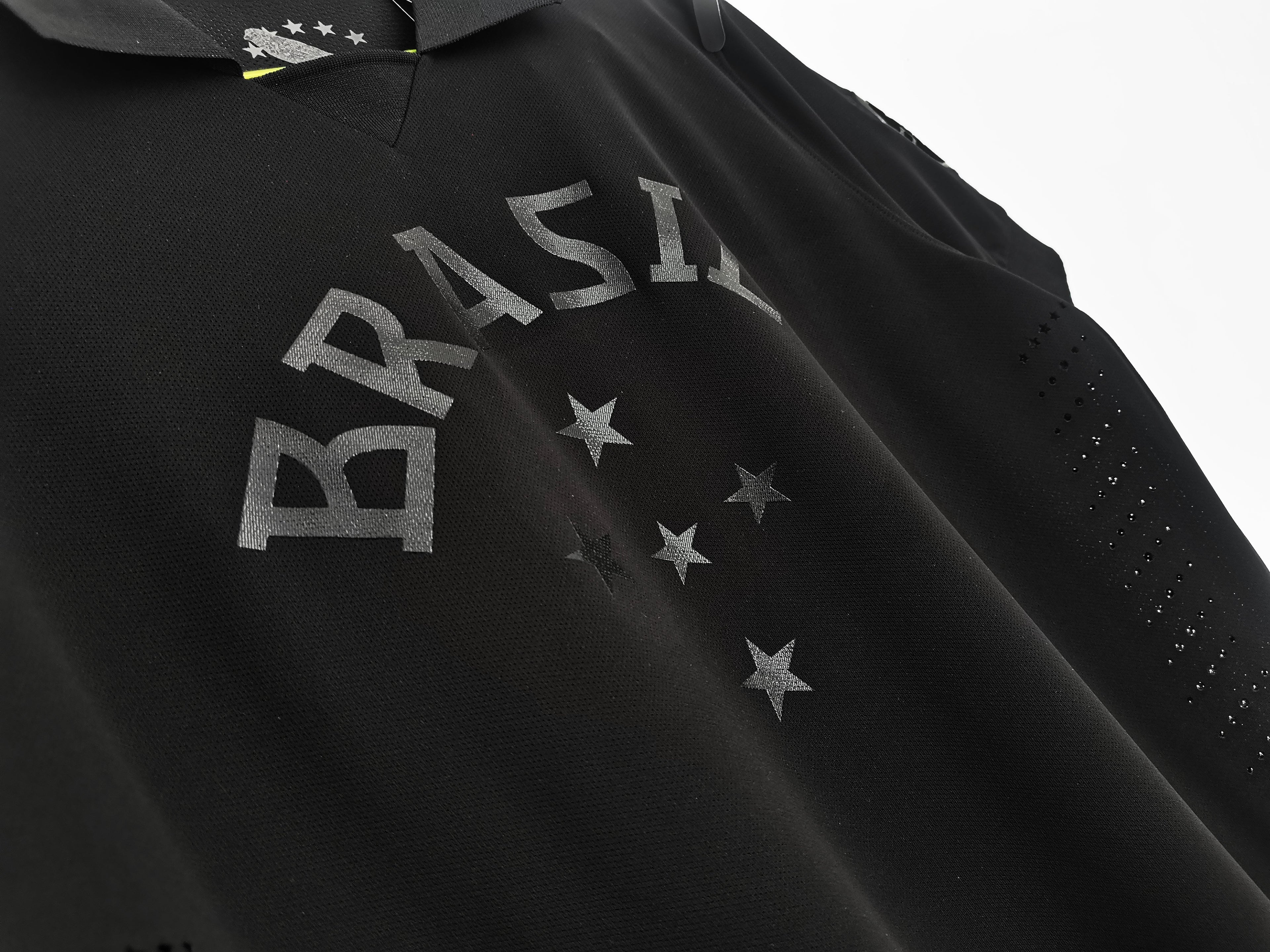 Brazil 13/14 World Cup Black Classic Jersey Champion Gearz