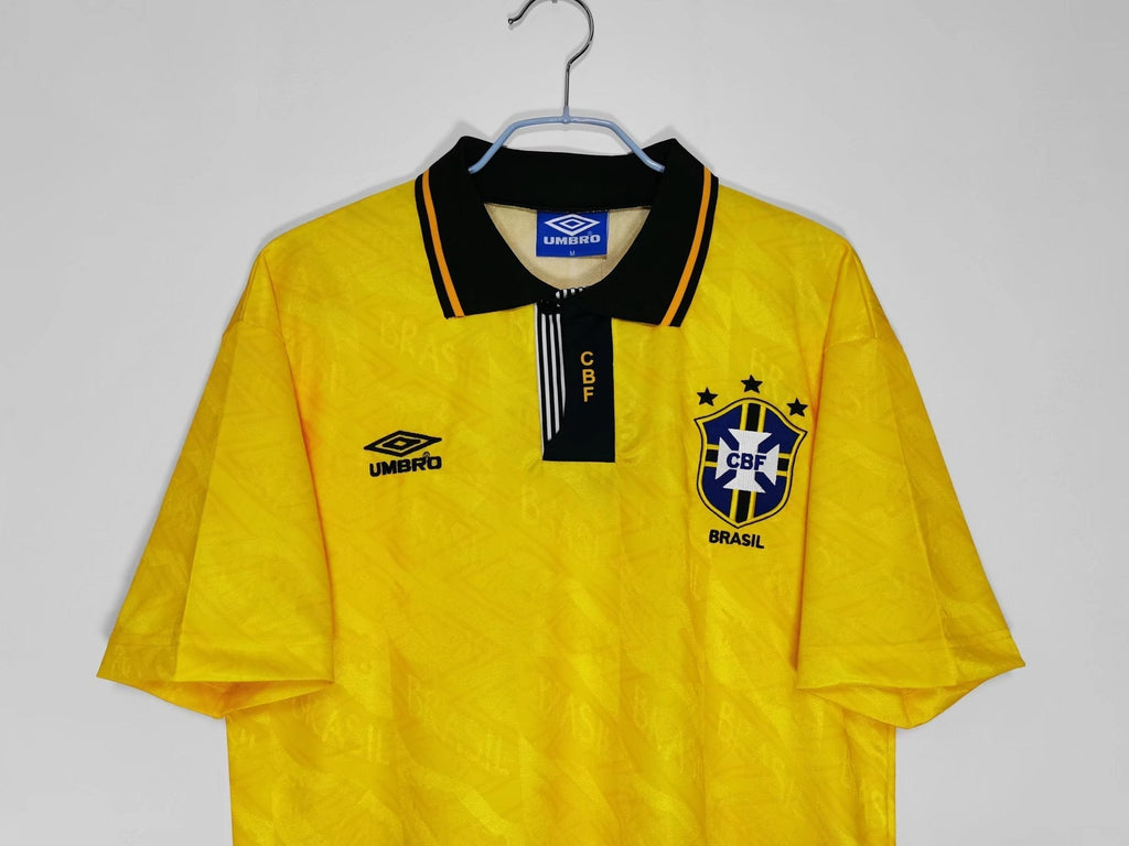 Brazil 91/93 Home Jersey Champion Gearz
