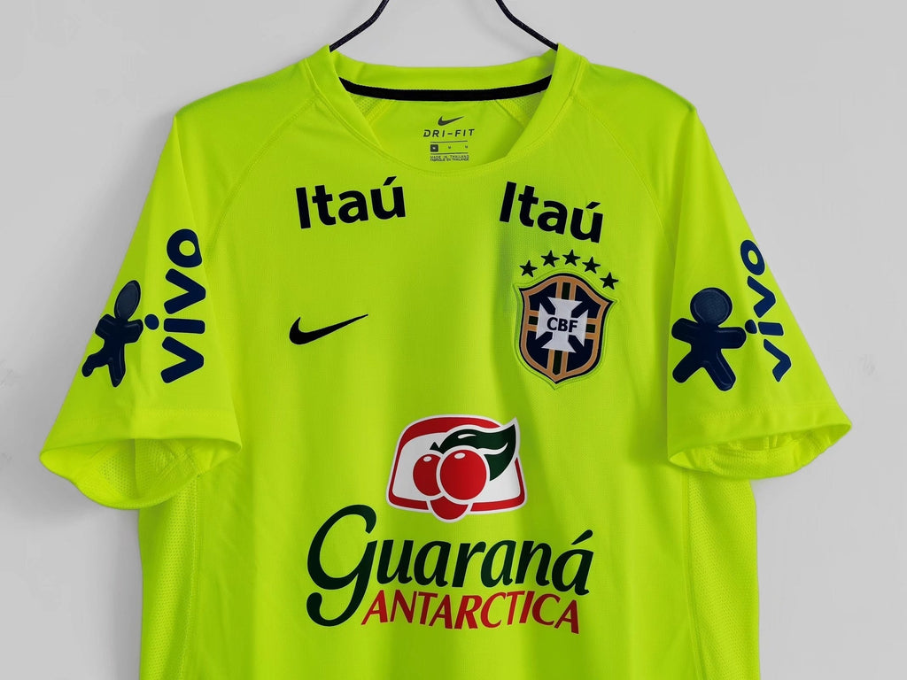 Brazil 2020 Season Fluorescent green Training Jersey Champion Gearz