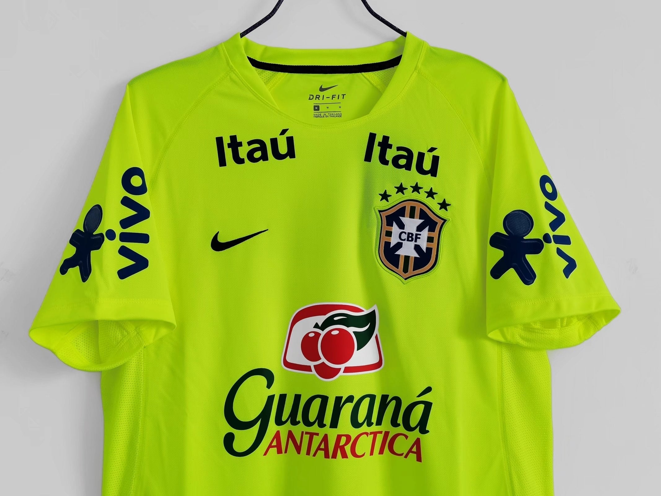 Brazil 2020 Season Fluorescent green Training Jersey Champion Gearz