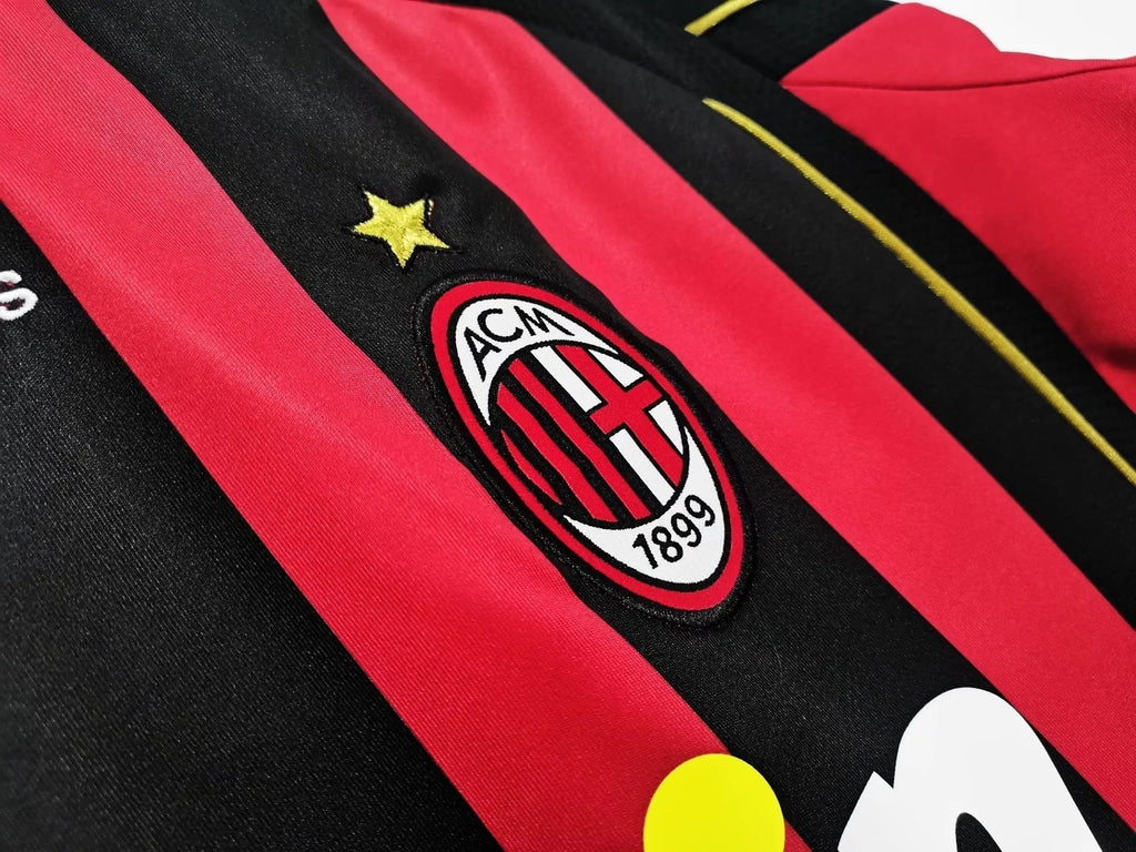 AC Milan 06/07 Long Sleeves Home Jersey Champion Gearz