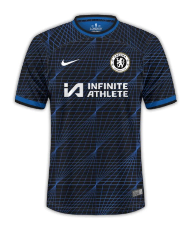 Chelsea 23/24 Sponsored Away Jersey Champion Gearz