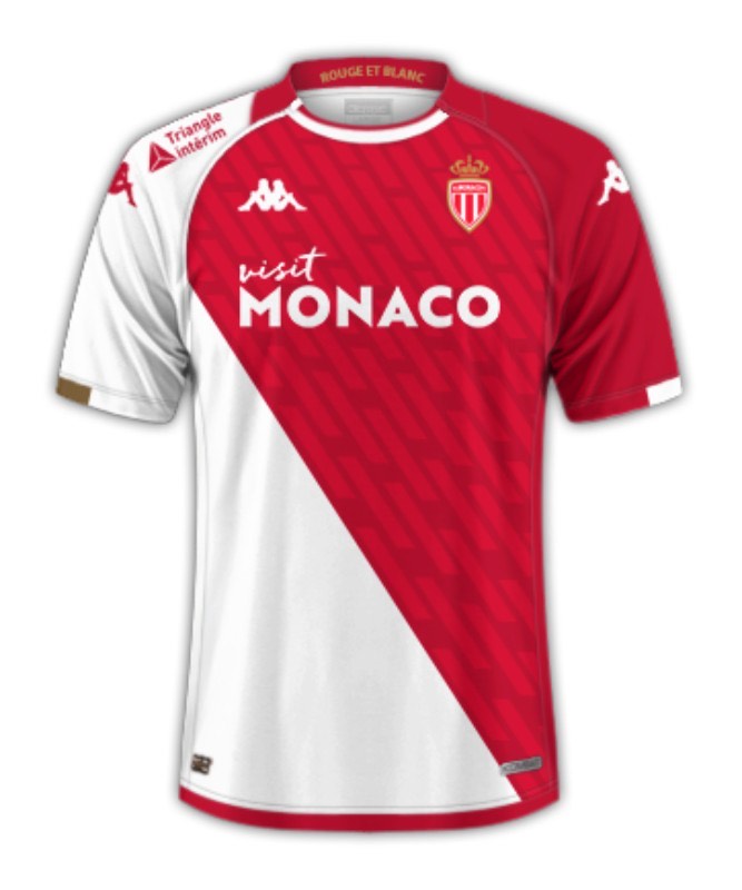 AS Monaco 23/24 Home Jersey Champion Gearz