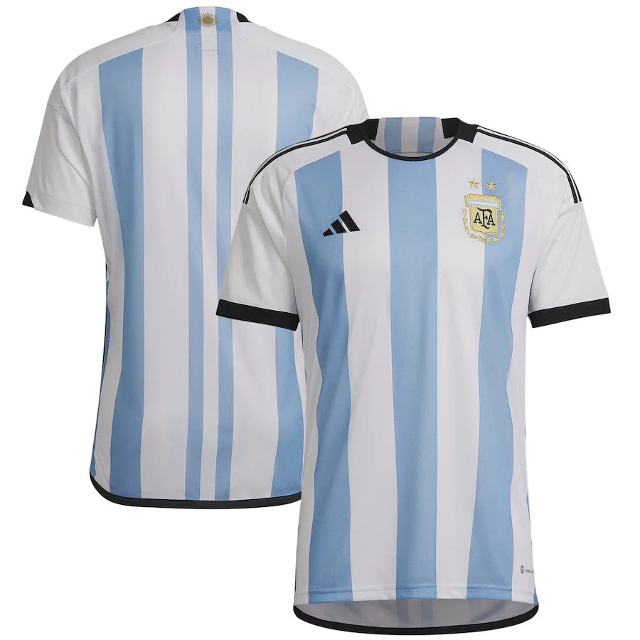 Argentina 2022 World Cup Home Jersey Champion Gearz