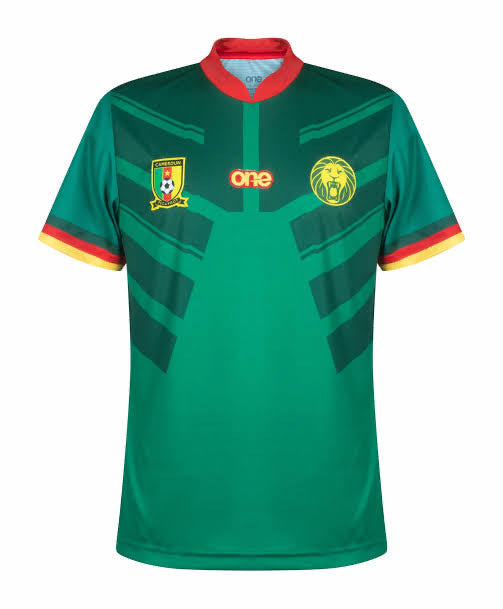 Cameroon 2022 World Cup Home Jersey Champion Gearz