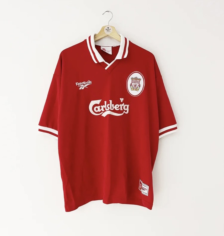 Liverpool 96/97 Home Jersey Champion Gearz