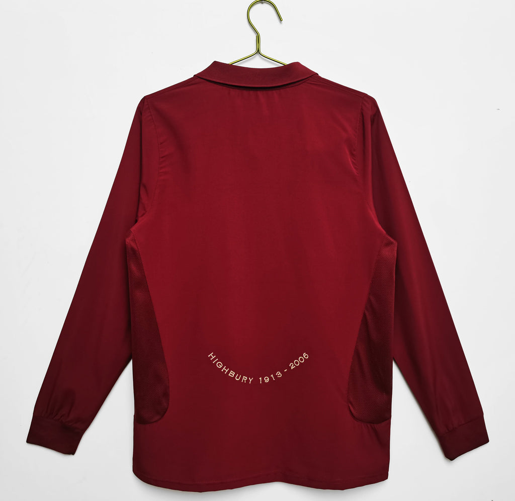 Arsenal 05/06 Long Sleeves Home Jersey Champion Gearz