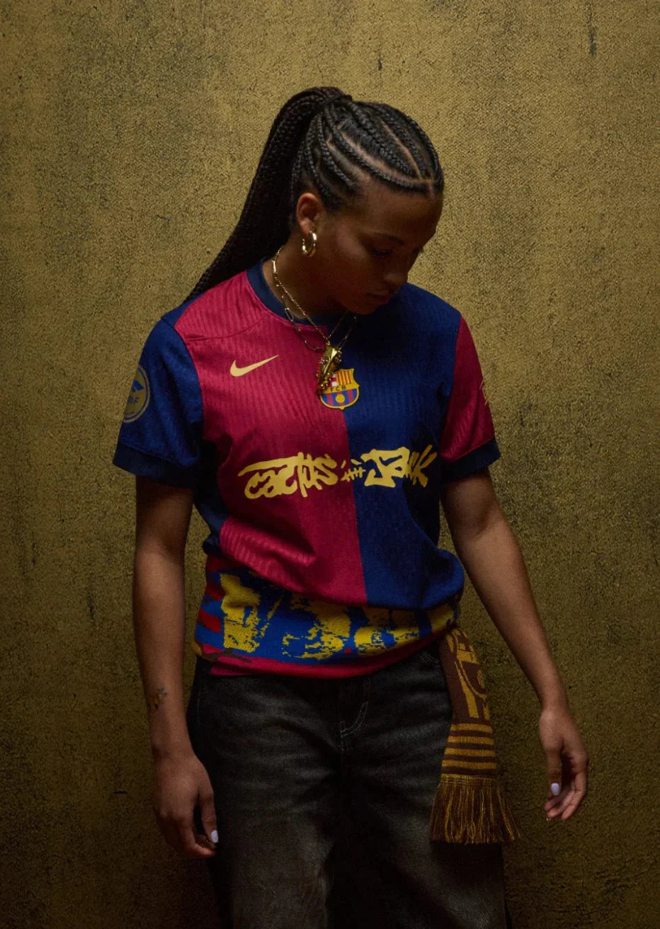 FC Barcelona Travis Scott Jersey Vintage Joint