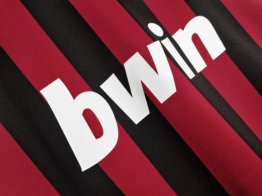 AC Milan 09/10 Long Sleeves Home Jersey Champion Gearz