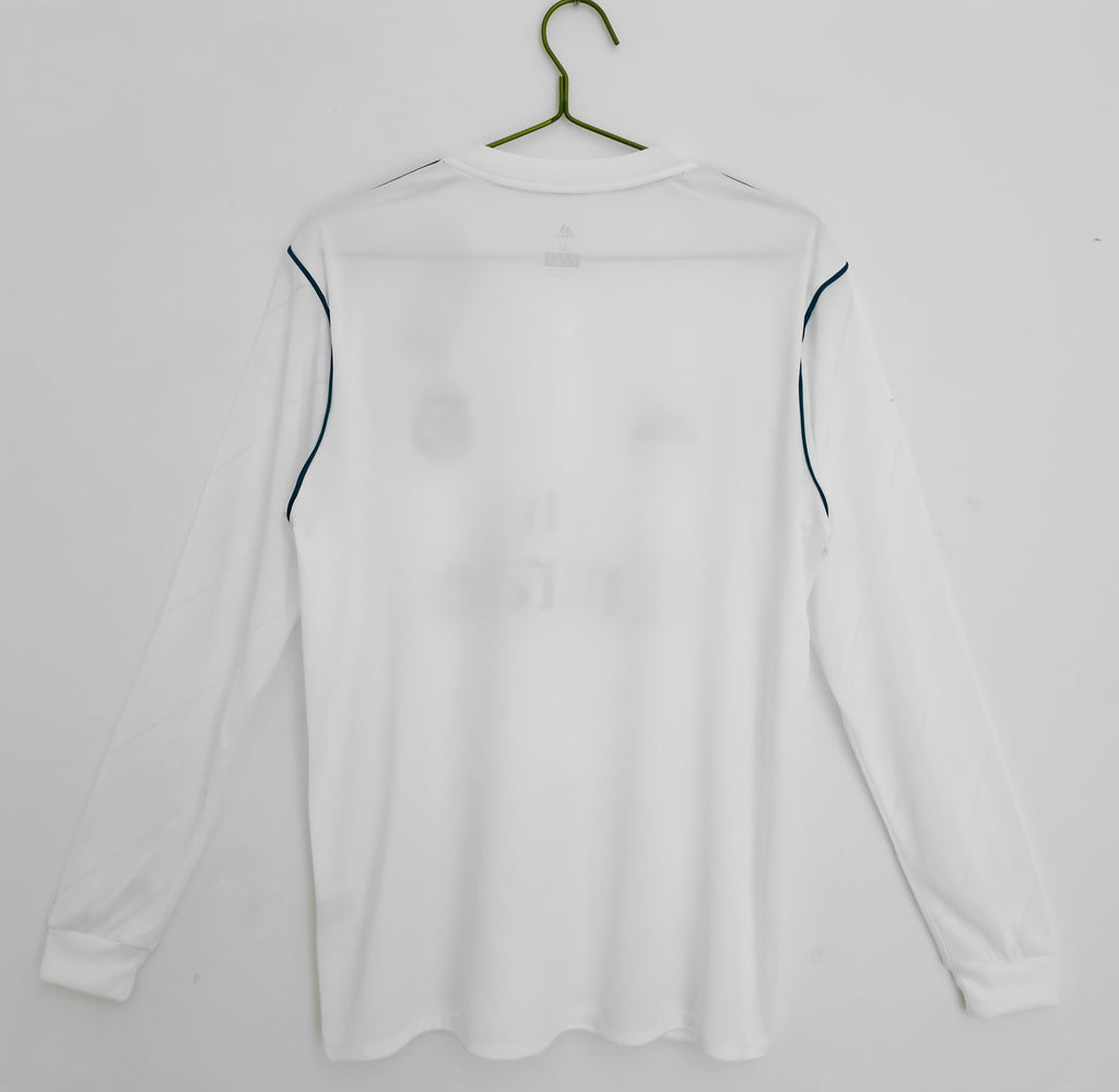 Real Madrid Long Sleeved 17/18 Home Jersey