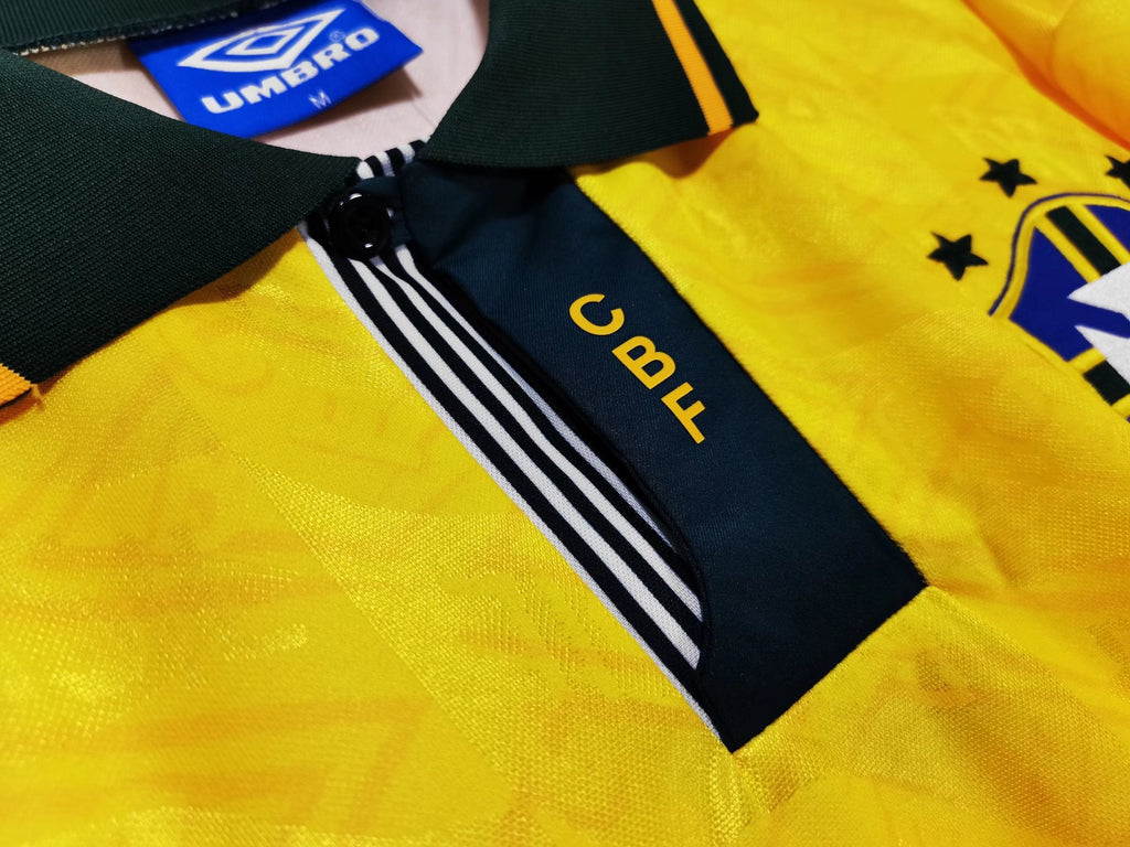 Brazil 91/93 Home Jersey Champion Gearz