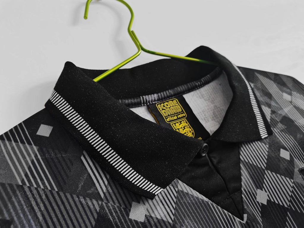 England 1990 World Cup Blackout Retro Jersey Champion Gearz