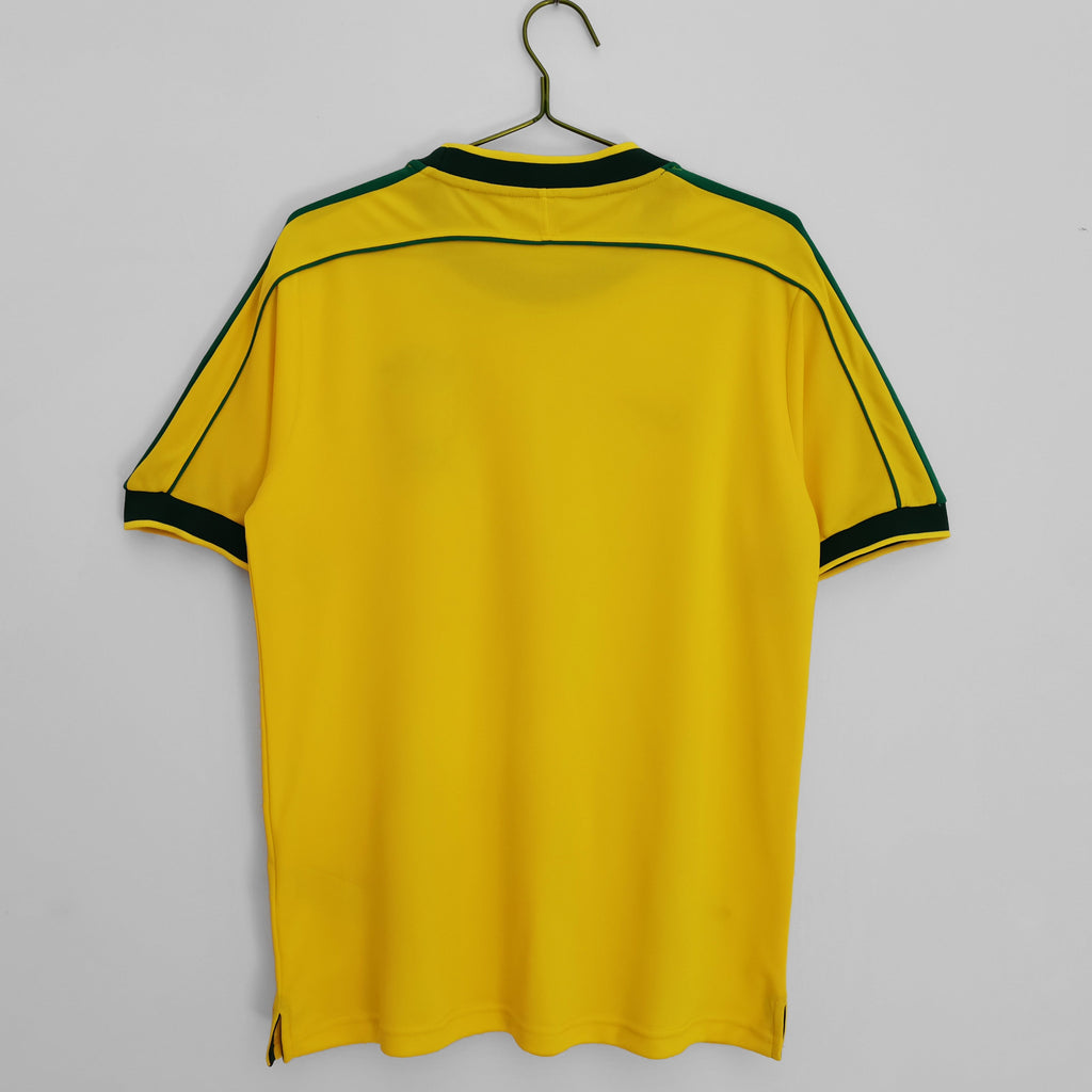 Brazil 1998 Home Jersey Champion Gearz