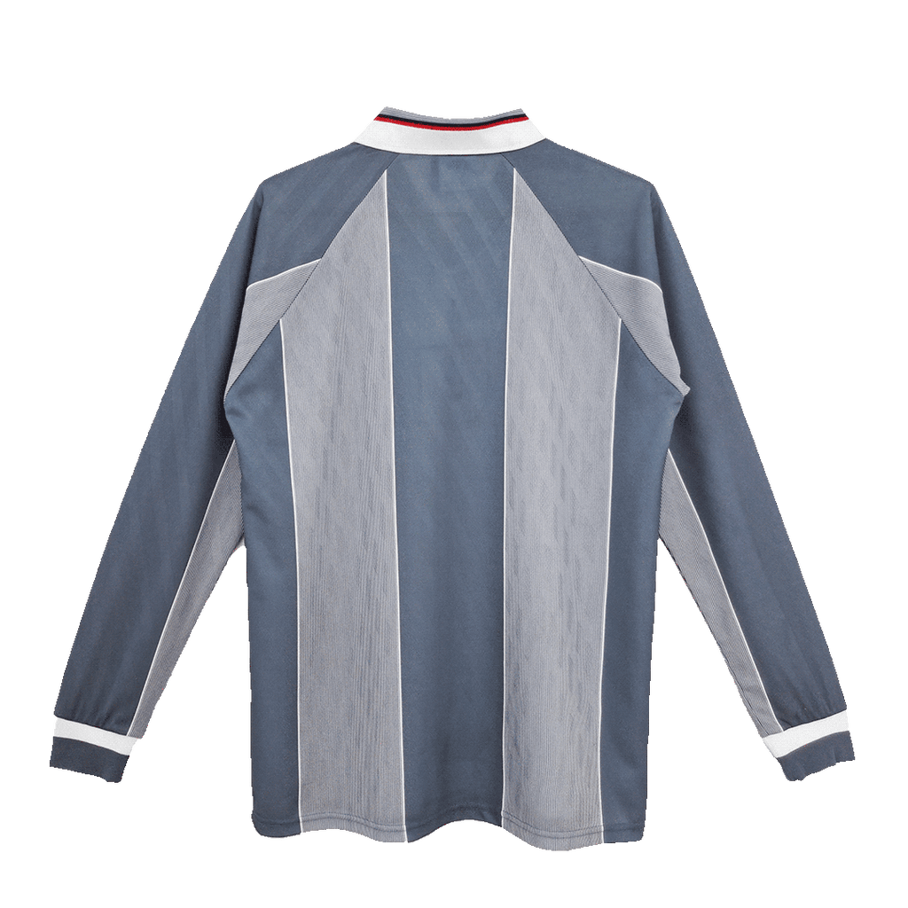 England 1996 Long Sleeves Away  Jersey Champion Gearz
