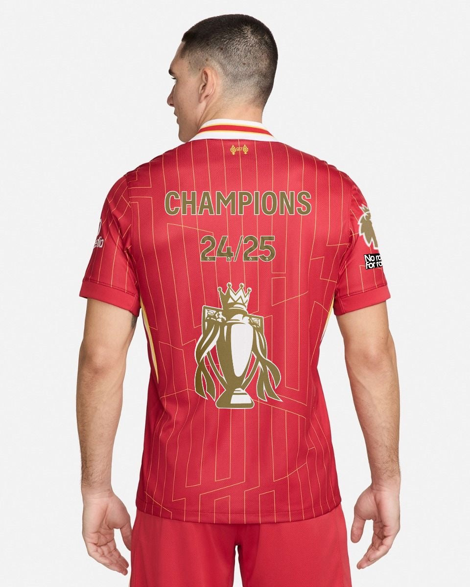 Liverpool 24/25 Home Champions Edition Vintage Joint ZA