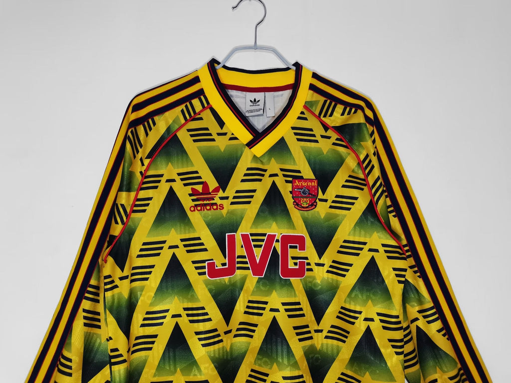 Arsenal 91/93 Long Sleeves Away Jersey Champion Gearz