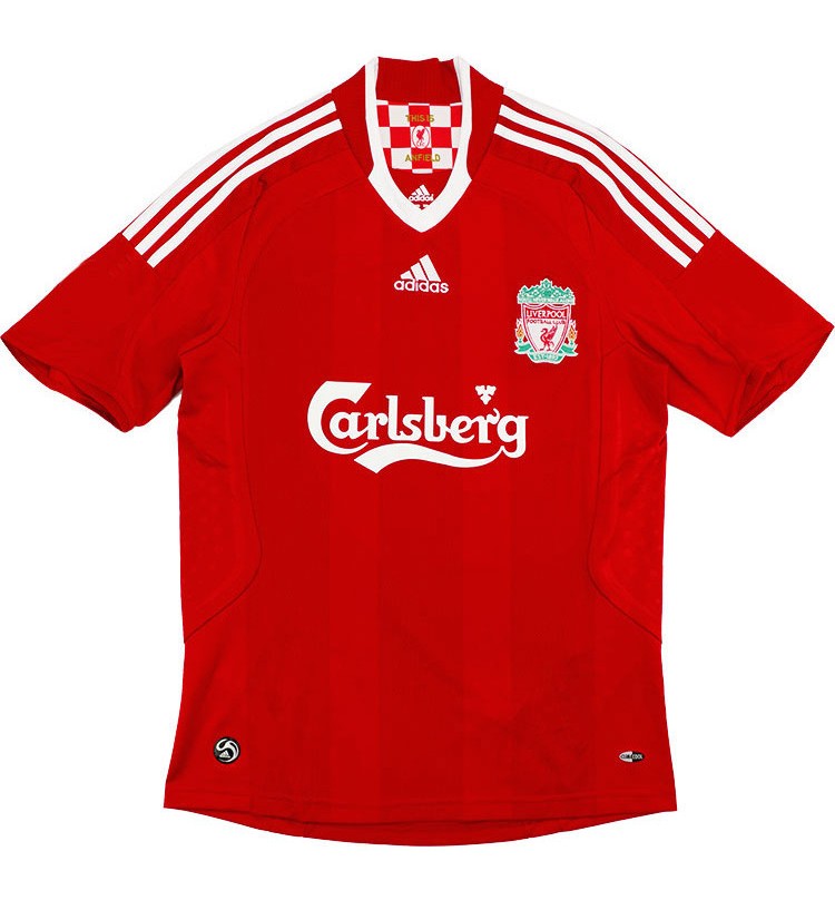 Liverpool 08/09 Home Jersey Champion Gearz